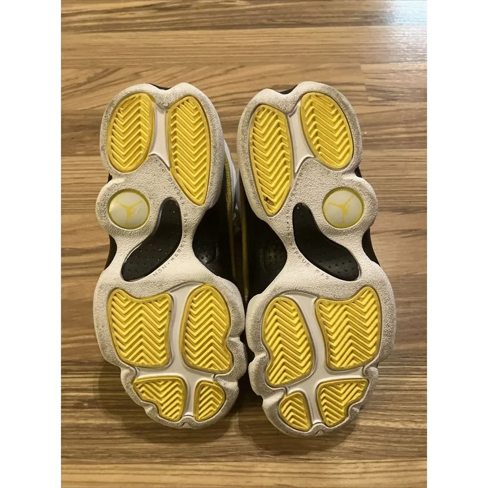 Kids NIKE AIR JORDAN PRO‎ STRONG (PS) White/Yellow (DC7909 107) Size 13C